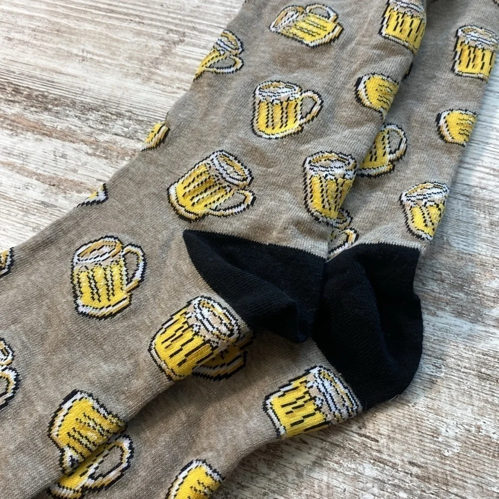 Beer Socks Size 8-10 Womens
